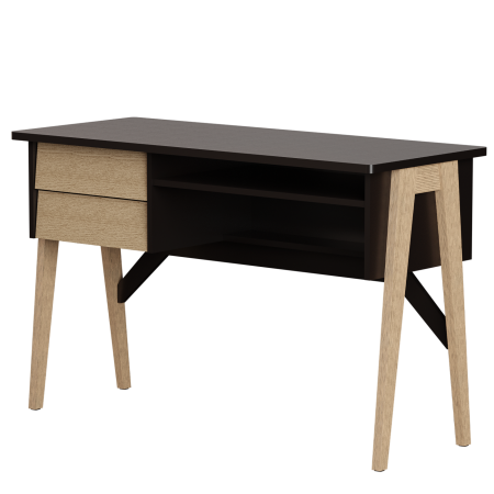 Стол письменный Сканди 500 (дуб/венге)